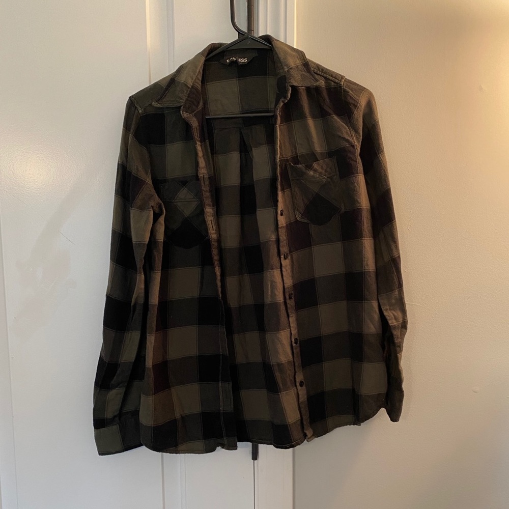 Express plaid shirt